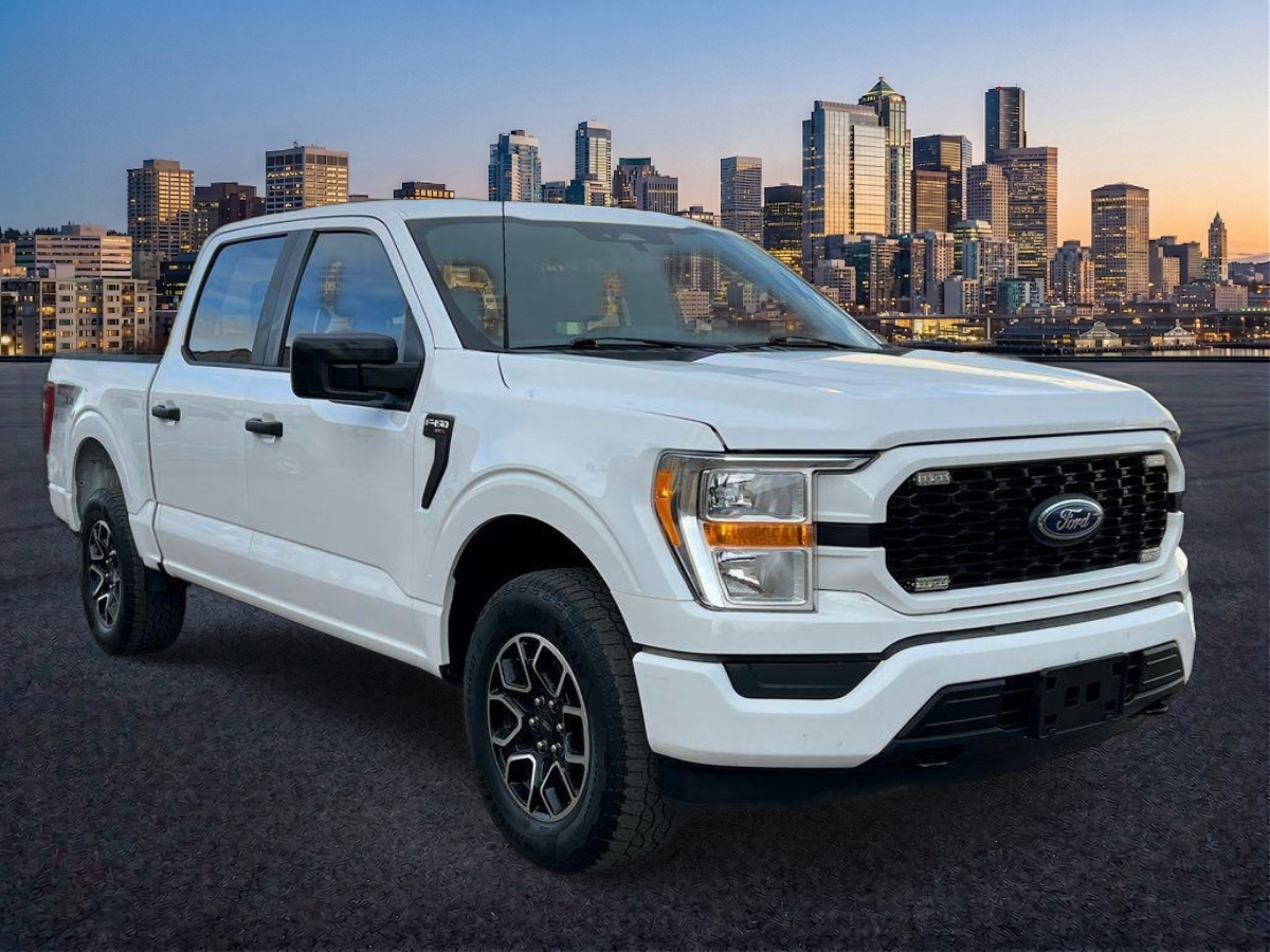 Vehicle with studio background