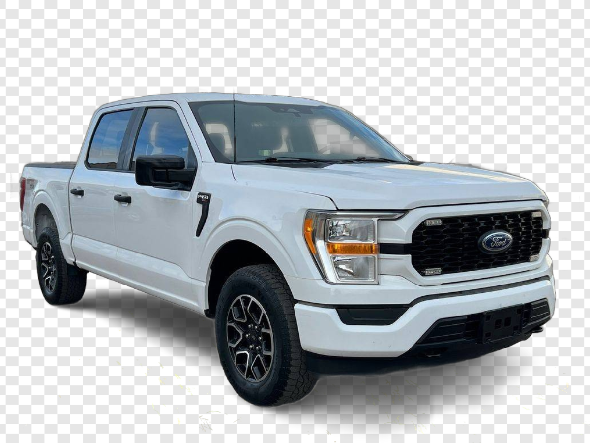 Vehicle with transparent background